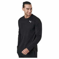 Train Logo Ls Tee Puma Black
