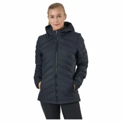 Transition Down Hoodie W Black