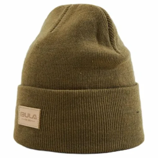 Travel Beanie Web Moss