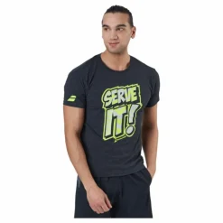 T-shirt Message Black