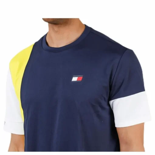 T-Shirt Colourblocked Yellow
