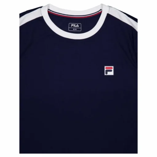 T-shirt Elias Navy/white