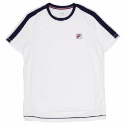 T-shirt Elias White/navy
