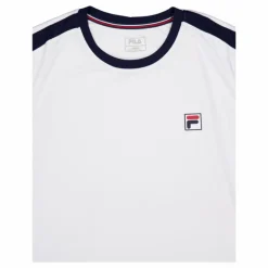 T-shirt Elias White/navy