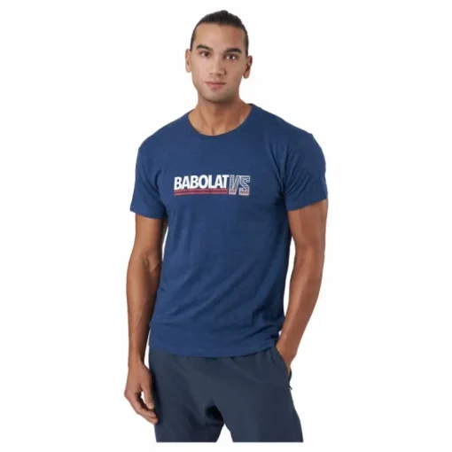 T-shirt Exercise Vintage Blue