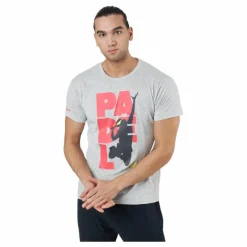 T-shirt Padel Cotton Grey