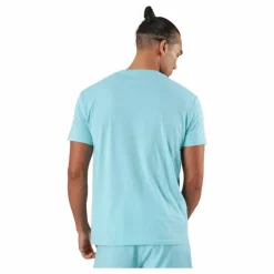 T-shirt Padel Cotton Turquoise