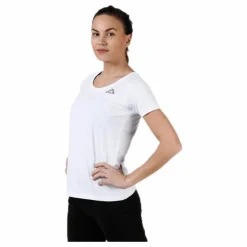 T-Shirt S/S, Logo Momba White
