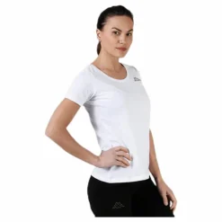 T-Shirt S/S, Logo Momba White