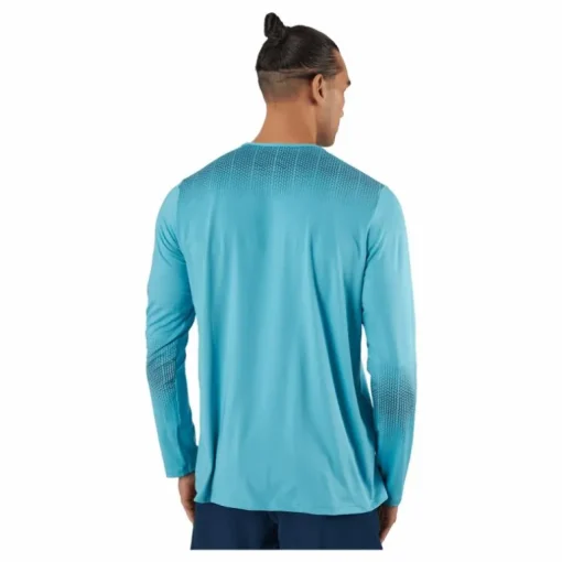 Ua Armourprint Ls Glacier Blue