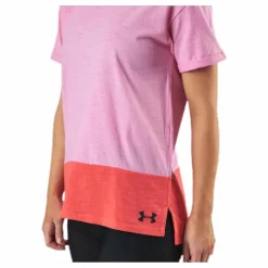 UA Charged Cotton SS Pink