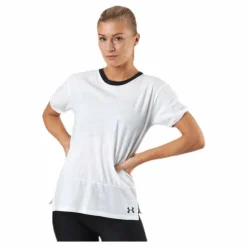 UA Charged Cotton SS White