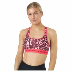 Ua Crossback Mid Print Penta Pink / Penta Pink / Blac