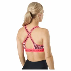 Ua Crossback Mid Print Penta Pink / Penta Pink / Blac