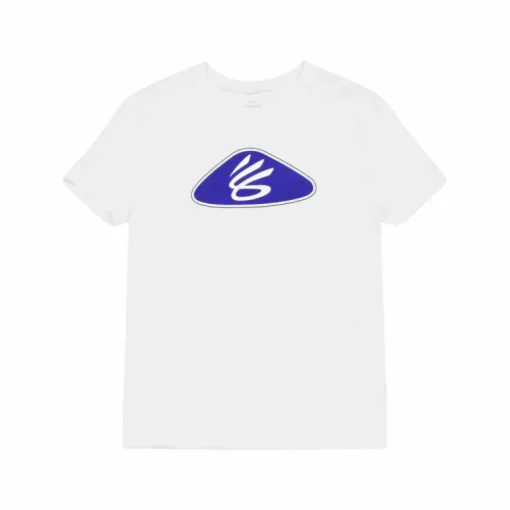 Ua Curry Logo Ss White