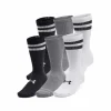 Ua Essential 6pk Crew Mod Gray