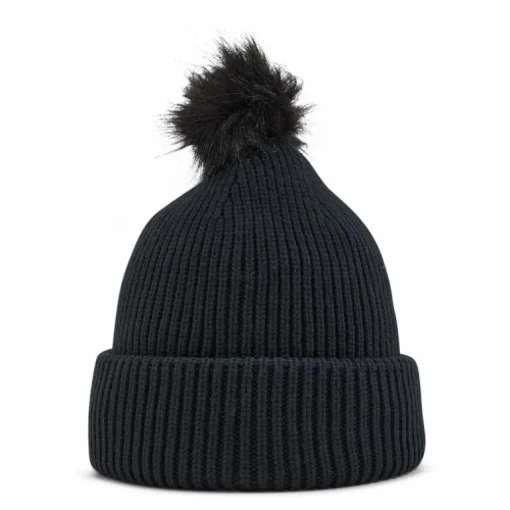 Ua Halftime Ribbed Pom Black