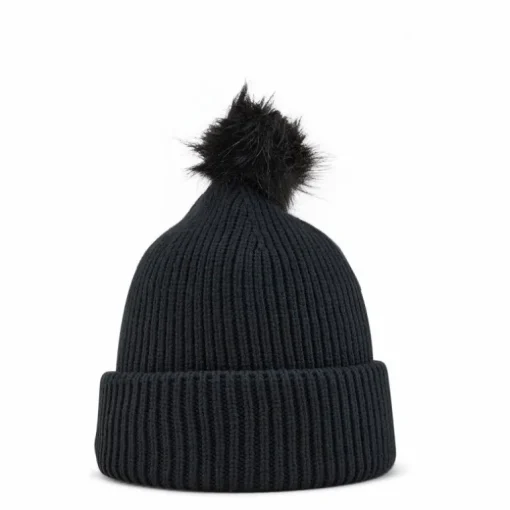 Ua Halftime Ribbed Pom Black
