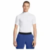 Ua Hg Armour Comp Mock Ss White