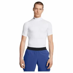 Ua Hg Armour Comp Mock Ss White