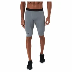 Ua Hg Rush 2.0 Long Shorts Concrete