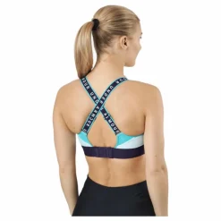 Ua Infinity High Bra Blockd Sea Mist / Purple Switch / Nep