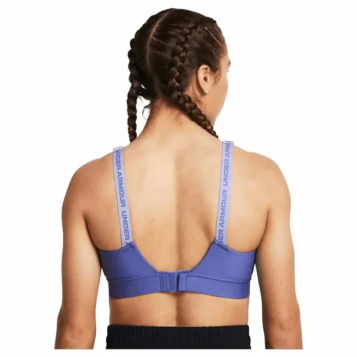 Ua Infinity Mid Bra Purple