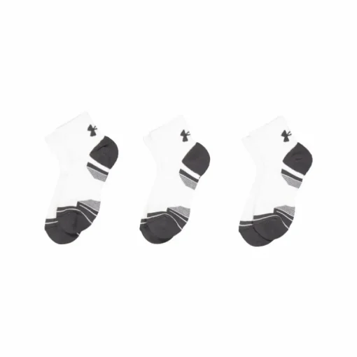 Ua Performance Tech 3pk Qtr White