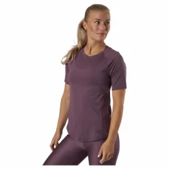 Ua Rush Mesh Ss Ash Plum