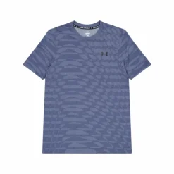 Ua Seamless Novelty Ss Downpour Gray