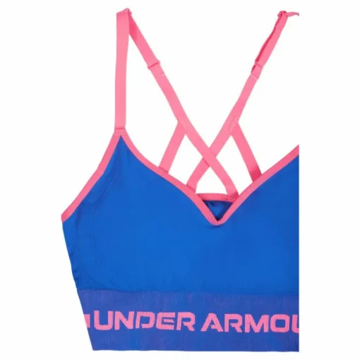 UA SeamlEssential Low Long Bra