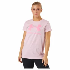 Ua Sportstyle Logo Ss Prime Pink