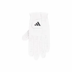 Ultimate Single Leather Golf Glove White / Black