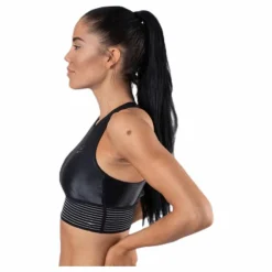 UNMTD Cropped X-Singlet Black