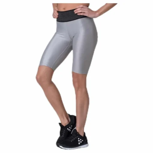 UNMTD Shiny Short Tights Grey