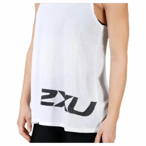 Urban Graphic Singlet White/Black