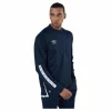 UX Elite Halfzip Top Blue/White