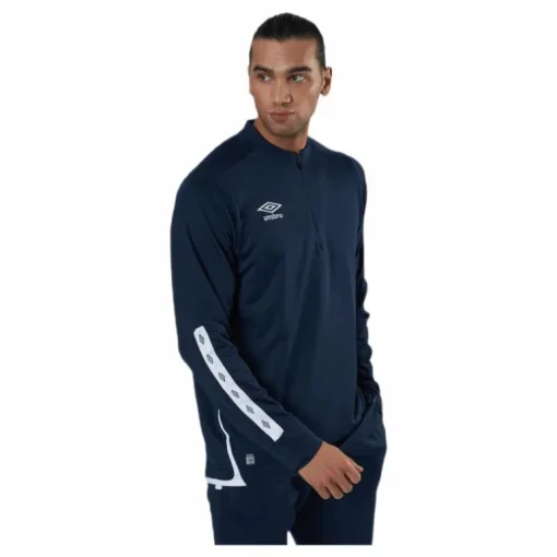 UX Elite Halfzip Top Blue/White