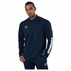 UX Elite Halfzip Top Blue/White