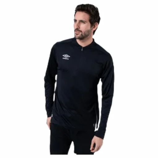 UX Elite Halfzip Top White/Black