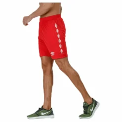 UX-1 Player Shorts White/Red