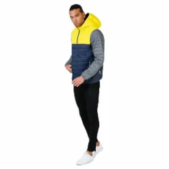 Vallerås Jacket Blue/Grey/Yellow
