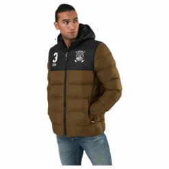Vance Jacket Black/Green