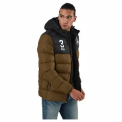 Vance Jacket Black/Green