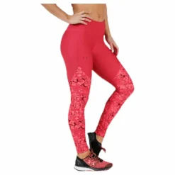 Vanish Printed Legging Pink