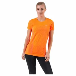 Vanish Seamless SS Spacedye Pink/Orange