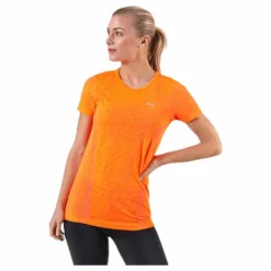 Vanish Seamless SS Spacedye Pink/Orange