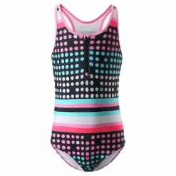 Vanuatu Sunproof Swimsuit Pink/Black