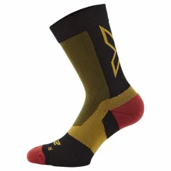 Vectr Light Cushion Crew Sock Winter Moss/chilli Oil