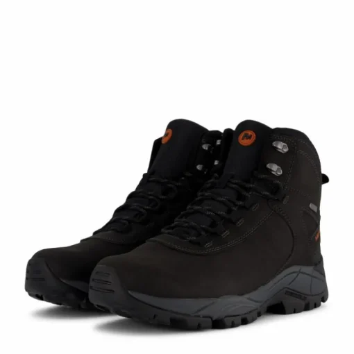Vego Mid Leather WTPF Black